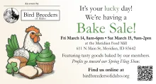 March Bake Sale Ad